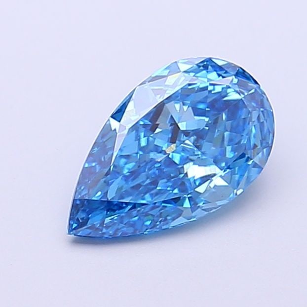 IGI Pear 1.02ct Fancy Vivid Blue VVS2 - Loose Lab Diamond: IGI Pear 1.02ct Fancy Vivid Blue VVS2 - Loose Lab Diamond Item Specifics: Source: This Is A Real Diamond Grown In A Lab Not Mined. Carat: 1.02 Cut: - Color: Fancy Vivid Blue Clarity: VVS2 Polish: EX S