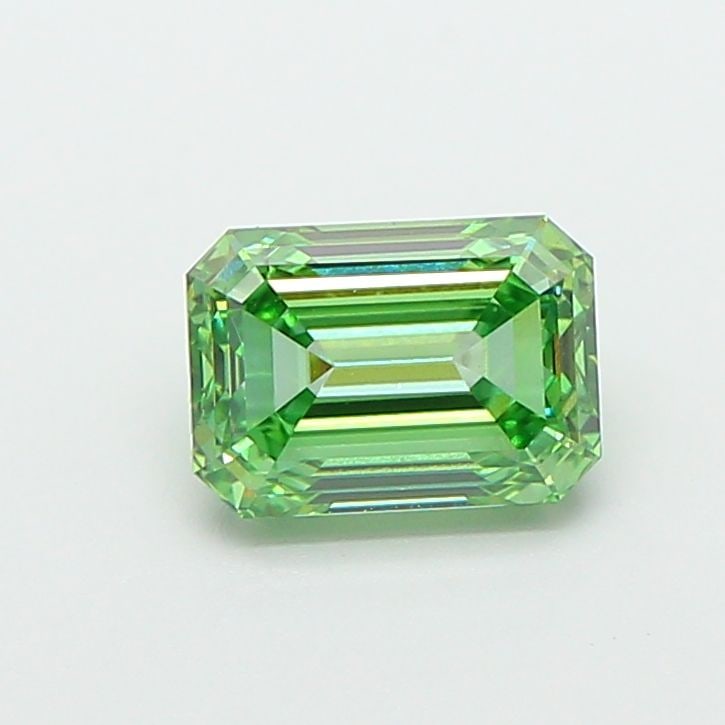 IGI Emerald 1.24ct Fancy Vivid Green VVS2 - Loose Lab Diamond: IGI Emerald 1.24ct Fancy Vivid Green VVS2 - Loose Lab Diamond Item Specifics: Source: This Is A Real Diamond Grown In A Lab Not Mined. Carat: 1.24 Cut: - Color: Fancy Vivid Green Clarity: VVS2 Polish: