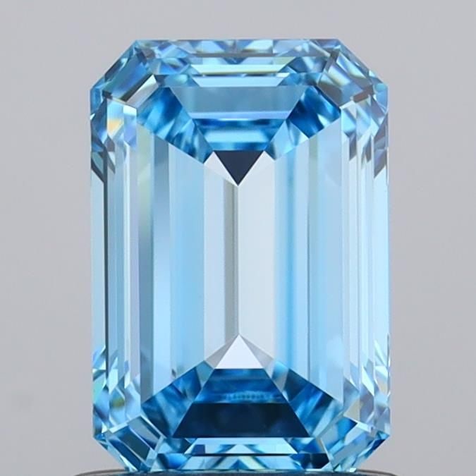 IGI Emerald 1.04ct Fancy Vivid Blue VVS1 - Loose Lab Diamond: IGI Emerald 1.04ct Fancy Vivid Blue VVS1 - Loose Lab Diamond Item Specifics: Source: This Is A Real Diamond Grown In A Lab Not Mined. Carat: 1.04 Cut: - Color: Fancy Vivid Blue Clarity: VVS1 Polish: E