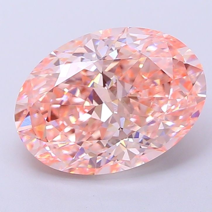 IGI Oval 3.67ct Fancy Vivid Pink VVS2 - Loose Lab Diamond: IGI Oval 3.67ct Fancy Vivid Pink VVS2 - Loose Lab Diamond Item Specifics: Source: This Is A Real Diamond Grown In A Lab Not Mined. Carat: 3.67 Cut: - Color: Fancy Vivid Pink Clarity: VVS2 Polish: EX S
