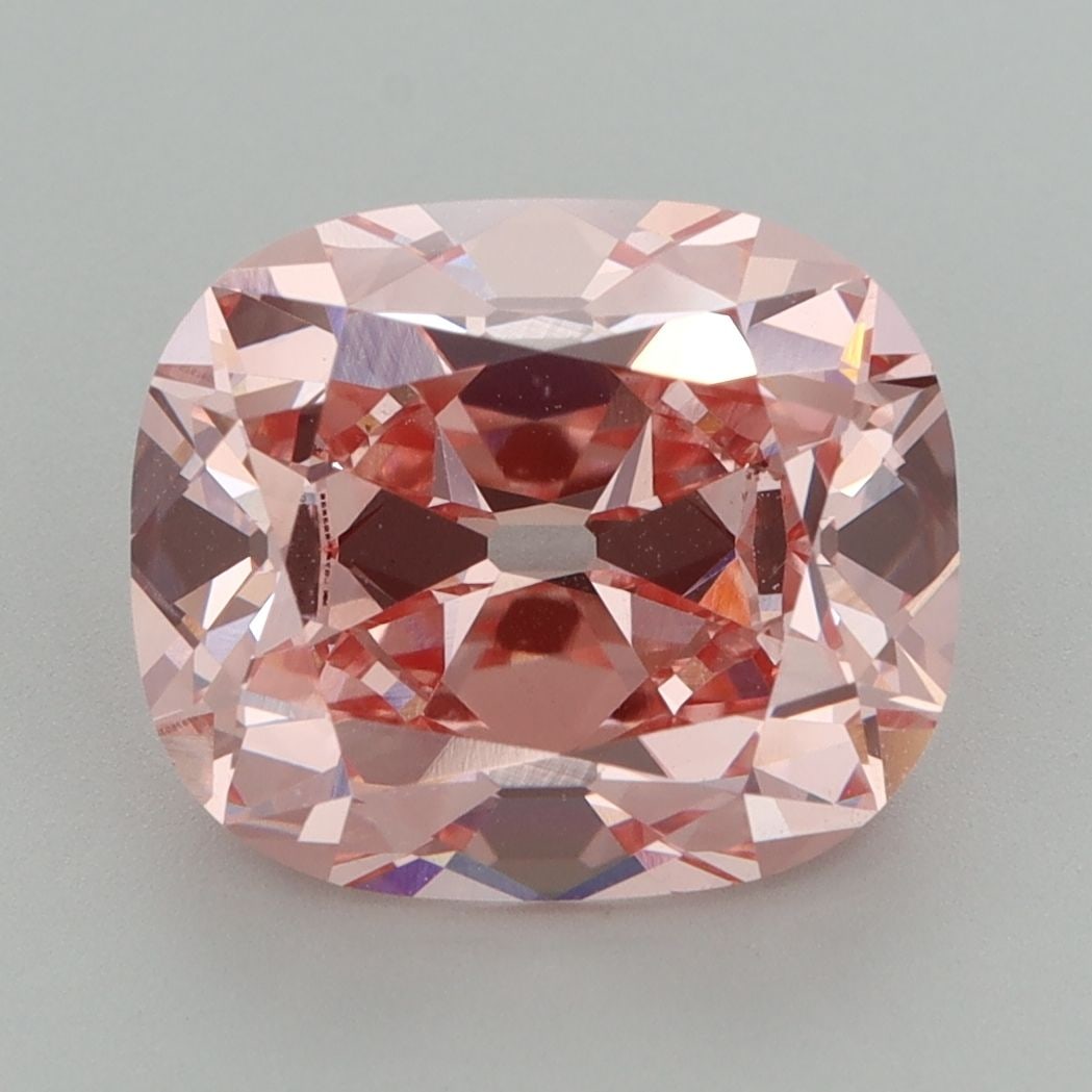 IGI Cushion Brilliant 5.14ct Fancy Vivid Pink VVS2 - Loose Lab Diamond: IGI Cushion Brilliant 5.14ct Fancy Vivid Pink VVS2 - Loose Lab Diamond Item Specifics: Source: This Is A Real Diamond Grown In A Lab Not Mined. Carat: 5.14 Cut: - Color: Fancy Vivid Pink Clarity: VVS2