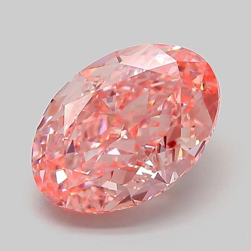 IGI Oval 2.71ct Fancy Vivid Pink VVS2 - Loose Lab Diamond: IGI Oval 2.71ct Fancy Vivid Pink VVS2 - Loose Lab Diamond Item Specifics: Source: This Is A Real Diamond Grown In A Lab Not Mined. Carat: 2.71 Cut: - Color: Fancy Vivid Pink Clarity: VVS2 Polish: EX S