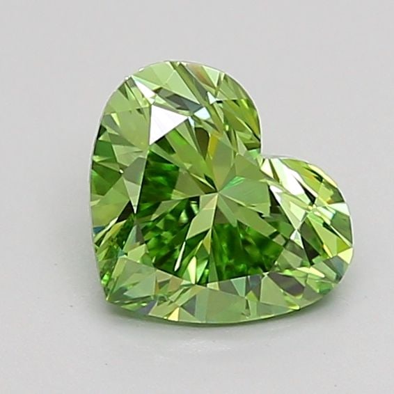IGI Heart 1.03ct Fancy Vivid Green VVS2 - Loose Lab Diamond: IGI Heart 1.03ct Fancy Vivid Green VVS2 - Loose Lab Diamond Item Specifics: Source: This Is A Real Diamond Grown In A Lab Not Mined. Carat: 1.03 Cut: - Color: Fancy Vivid Green Clarity: VVS2 Polish: V