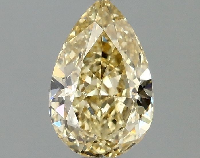 IGI Pear 1.09ct Fancy Intense Yellow VVS2 - Loose Lab Diamond: IGI Pear 1.09ct Fancy Intense Yellow VVS2 - Loose Lab Diamond Item Specifics: Source: This Is A Real Diamond Grown In A Lab Not Mined. Carat: 1.09 Cut: - Color: Fancy Intense Yellow Clarity: VVS2