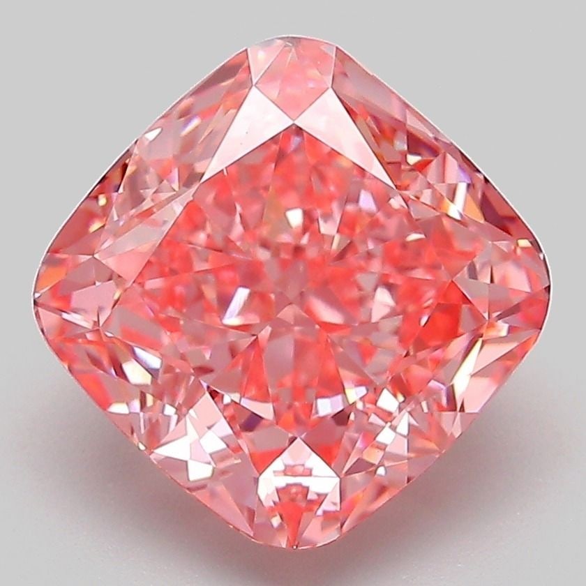 IGI Cushion Modified 4.07ct Fancy Vivid Pink VVS2 - Loose Lab Diamond: IGI Cushion Modified 4.07ct Fancy Vivid Pink VVS2 - Loose Lab Diamond Item Specifics: Source: This Is A Real Diamond Grown In A Lab Not Mined. Carat: 4.07 Cut: - Color: Fancy Vivid Pink Clarity: VVS2