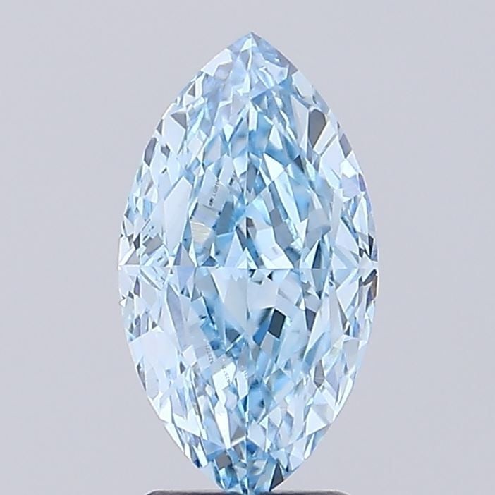 IGI Marquise 3.15ct Fancy Vivid Blue VVS1 - Loose Lab Diamond: IGI Marquise 3.15ct Fancy Vivid Blue VVS1 - Loose Lab Diamond Item Specifics: Source: This Is A Real Diamond Grown In A Lab Not Mined. Carat: 3.15 Cut: - Color: Fancy Vivid Blue Clarity: VVS1 Polish:
