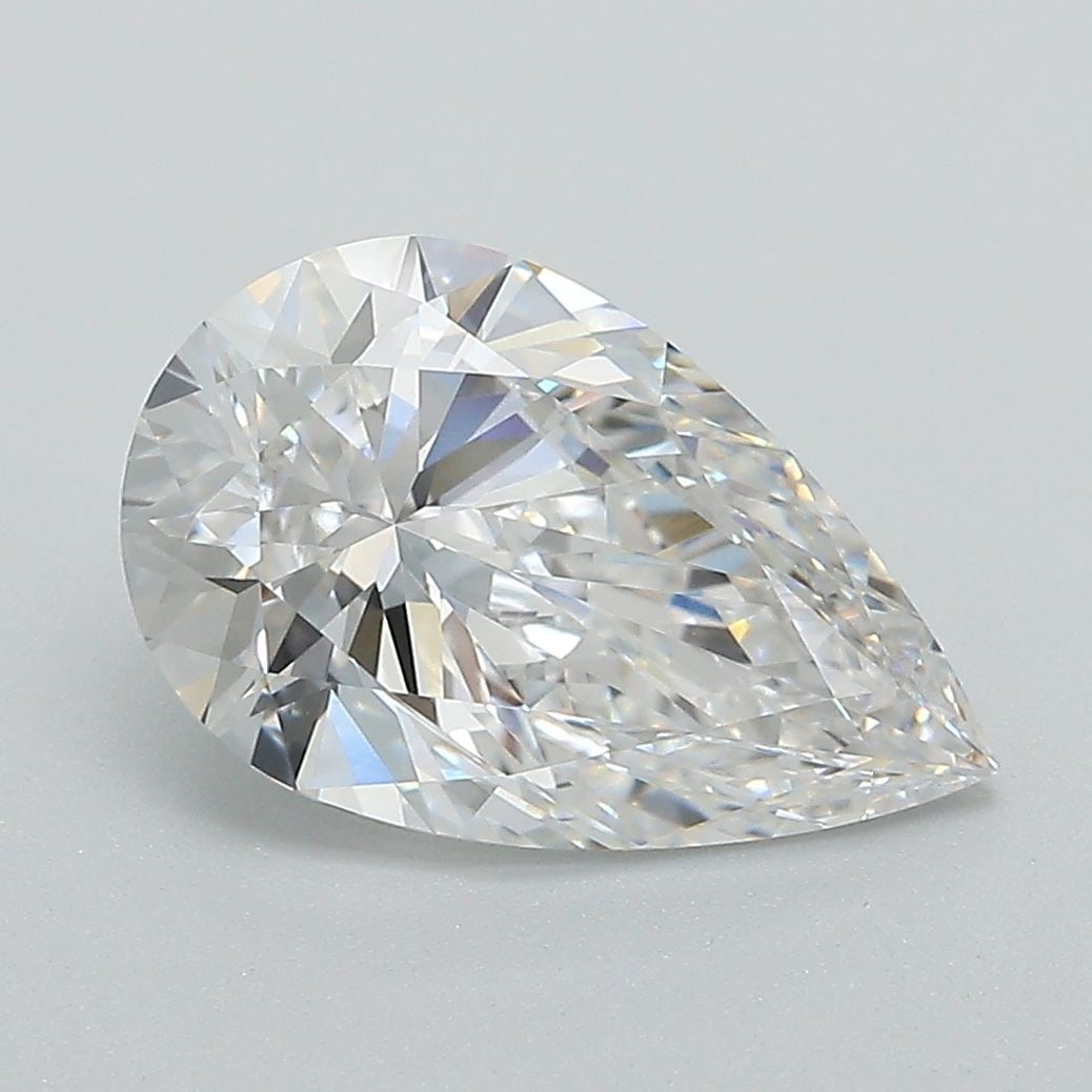 GIA Pear 2.58ct D VVS2 - Loose Lab Diamond: GIA Pear 2.58ct D VVS2 - Loose Lab Diamond Item Specifics: Source: This Is A Real Diamond Grown In A Lab Not Mined. Carat: 2.58 Cut: - Color: D Clarity: VVS2 Polish: EX Symmetry: EX Measurements: 12.5