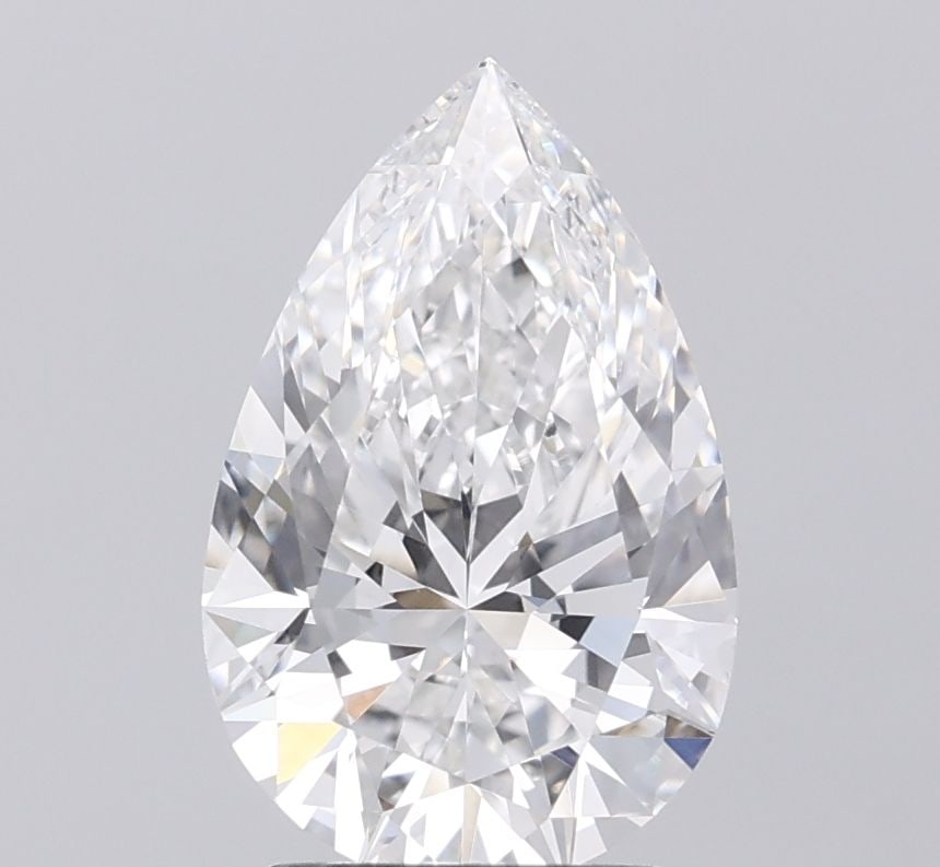 IGI Pear 2.59ct E VVS2 - Loose Lab Diamond: IGI Pear 2.59ct E VVS2 - Loose Lab Diamond Item Specifics: Source: This Is A Real Diamond Grown In A Lab Not Mined. Carat: 2.59 Cut: - Color: E Clarity: VVS2 Polish: EX Symmetry: EX Measurements: