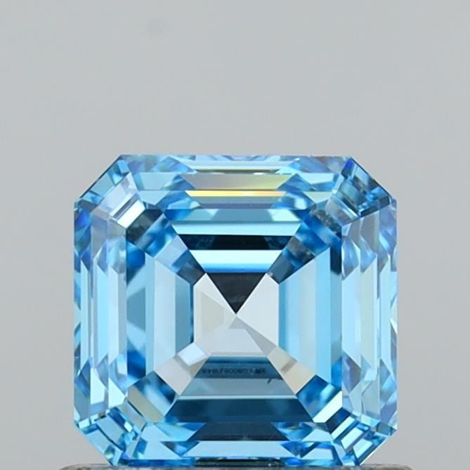 IGI Asscher 1.01ct Fancy Vivid Blue VVS1 - Loose Lab Diamond: IGI Asscher 1.01ct Fancy Vivid Blue VVS1 - Loose Lab Diamond Item Specifics: Source: This Is A Real Diamond Grown In A Lab Not Mined. Carat: 1.01 Cut: - Color: Fancy Vivid Blue Clarity: VVS1 Polish: E