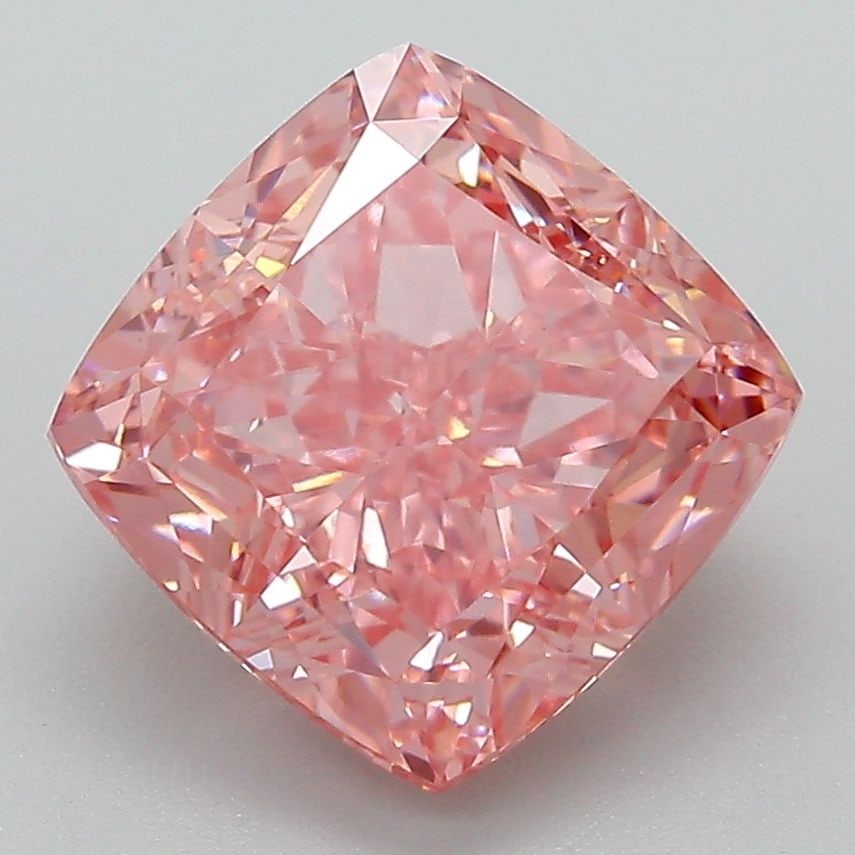 IGI Cushion Modified 4.24ct Fancy Vivid Pink VVS2 - Loose Lab Diamond: IGI Cushion Modified 4.24ct Fancy Vivid Pink VVS2 - Loose Lab Diamond Item Specifics: Source: This Is A Real Diamond Grown In A Lab Not Mined. Carat: 4.24 Cut: - Color: Fancy Vivid Pink Clarity: VVS2 