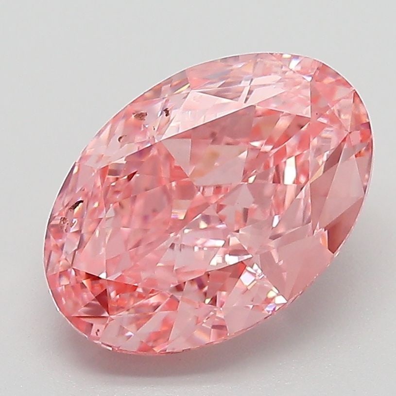 IGI Oval 3.19ct Fancy Vivid Pink VVS2 - Loose Lab Diamond: IGI Oval 3.19ct Fancy Vivid Pink VVS2 - Loose Lab Diamond Item Specifics: Source: This Is A Real Diamond Grown In A Lab Not Mined. Carat: 3.19 Cut: - Color: Fancy Vivid Pink Clarity: VVS2 Polish: EX S