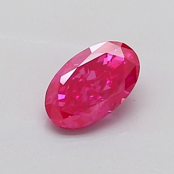Oval 0.74ct Fancy Vivid Pink VVS2 - Loose Lab Diamond (1 of 1)