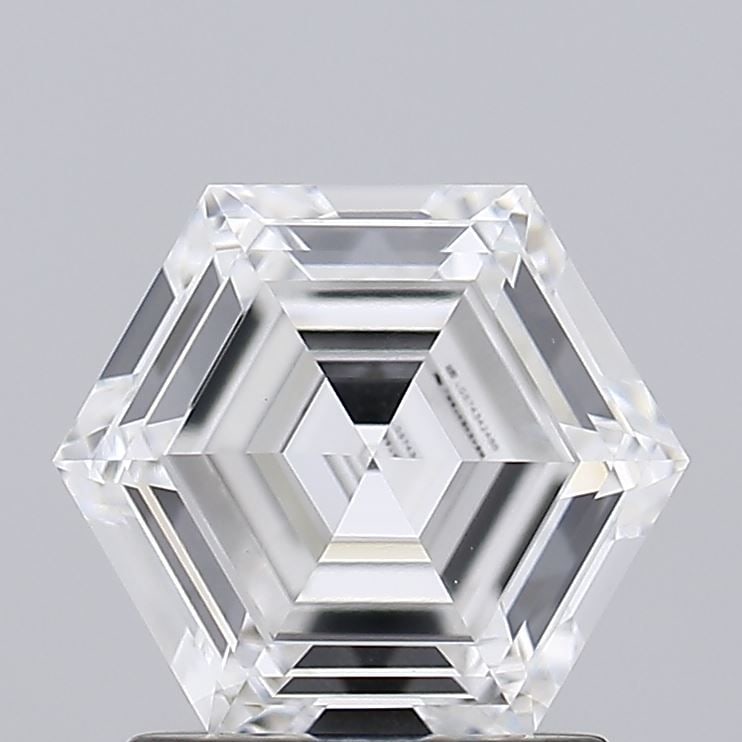 IGI Hexagonal 1.19ct E VVS2 - Loose Lab Diamond: IGI Hexagonal 1.19ct E VVS2 - Loose Lab Diamond Item Specifics: Source: This Is A Real Diamond Grown In A Lab Not Mined. Carat: 1.19 Cut: - Color: E Clarity: VVS2 Polish: EX Symmetry: EX Measurements: