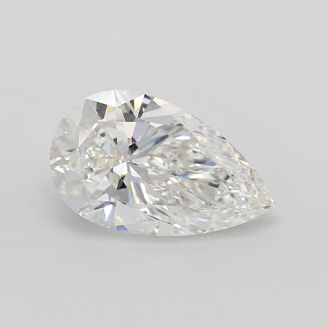 IGI Pear 5.06ct F VVS2 - Loose Lab Diamond: IGI Pear 5.06ct F VVS2 - Loose Lab Diamond Item Specifics: Source: This Is A Real Diamond Grown In A Lab Not Mined. Carat: 5.06 Cut: - Color: F Clarity: VVS2 Polish: EX Symmetry: EX Measurements: 15.6