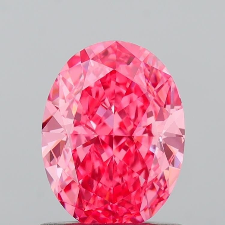 IGI Oval 1.07ct Fancy Vivid Pink VVS2 - Loose Lab Diamond: IGI Oval 1.07ct Fancy Vivid Pink VVS2 - Loose Lab Diamond Item Specifics: Source: This Is A Real Diamond Grown In A Lab Not Mined. Carat: 1.07 Cut: - Color: Fancy Vivid Pink Clarity: VVS2 Polish: EX S