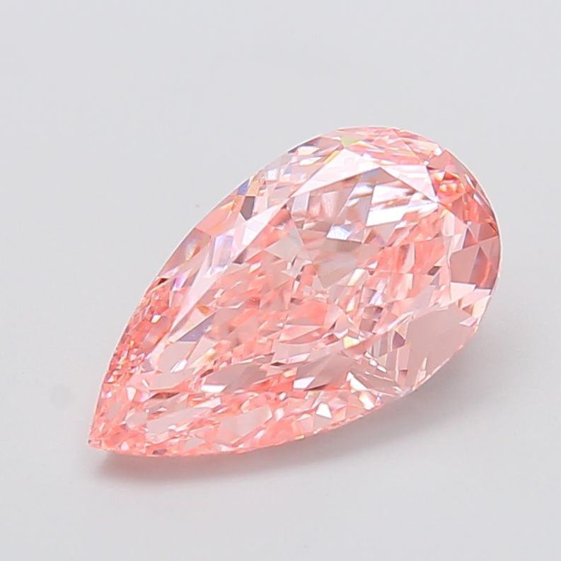 IGI Pear 4.01ct Fancy Vivid Pink VVS2 - Loose Lab Diamond: IGI Pear 4.01ct Fancy Vivid Pink VVS2 - Loose Lab Diamond Item Specifics: Source: This Is A Real Diamond Grown In A Lab Not Mined. Carat: 4.01 Cut: - Color: Fancy Vivid Pink Clarity: VVS2 Polish: EX S