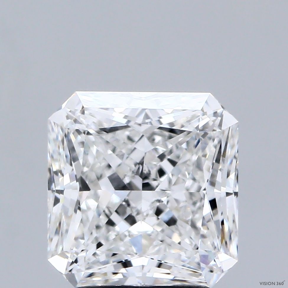 IGI Square Radiant 2.42ct E VVS2 - Loose Lab Diamond: IGI Square Radiant 2.42ct E VVS2 - Loose Lab Diamond Item Specifics: Source: This Is A Real Diamond Grown In A Lab Not Mined. Carat: 2.42 Cut: - Color: E Clarity: VVS2 Polish: EX Symmetry: VG
