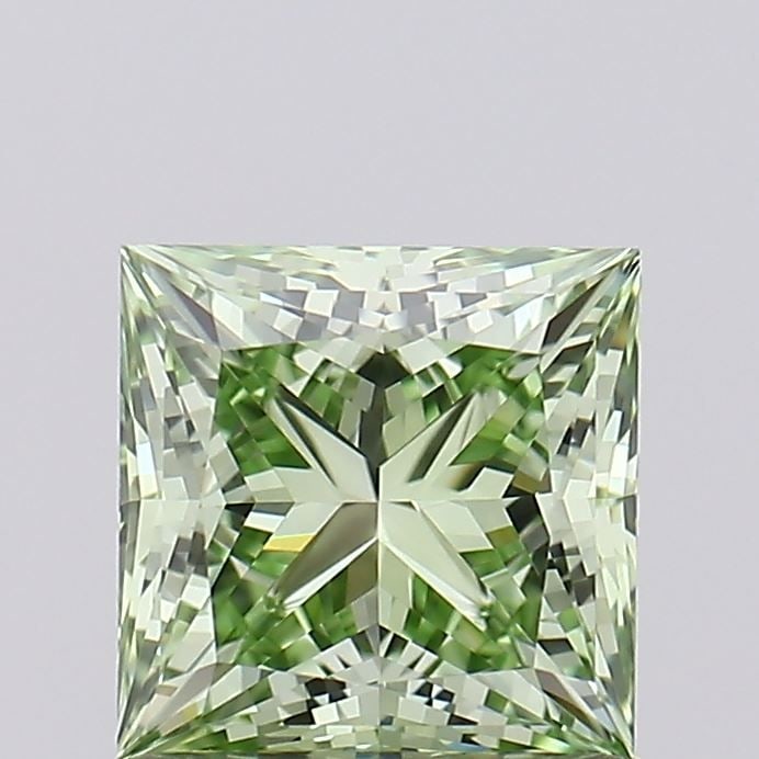 IGI Princess 1.05ct Fancy Vivid Green VVS1 - Loose Lab Diamond: IGI Princess 1.05ct Fancy Vivid Green VVS1 - Loose Lab Diamond Item Specifics: Source: This Is A Real Diamond Grown In A Lab Not Mined. Carat: 1.05 Cut: - Color: Fancy Vivid Green Clarity: VVS1 Polish