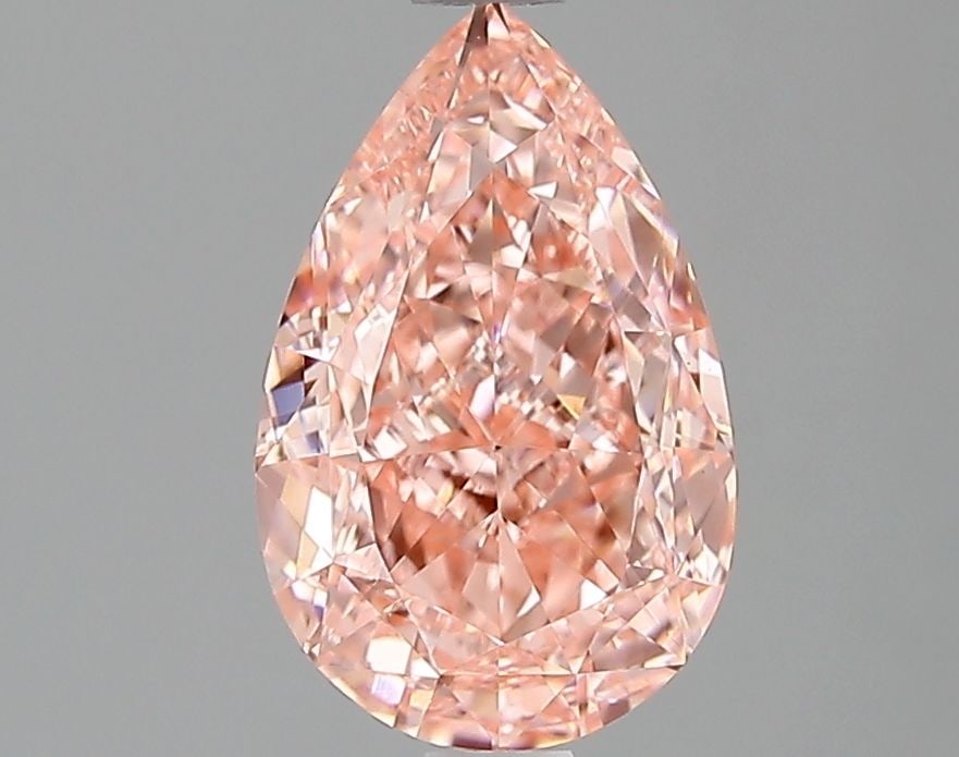 IGI Pear 1.52ct Fancy Vivid Pink VVS2 - Loose Lab Diamond: IGI Pear 1.52ct Fancy Vivid Pink VVS2 - Loose Lab Diamond Item Specifics: Source: This Is A Real Diamond Grown In A Lab Not Mined. Carat: 1.52 Cut: - Color: Fancy Vivid Pink Clarity: VVS2 Polish: EX S