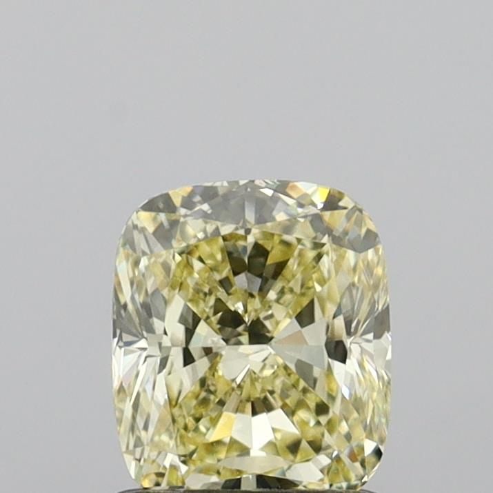 IGI Cushion Modified 1.01ct Fancy Light Yellow VVS2 - Loose Lab Diamond: IGI Cushion Modified 1.01ct Fancy Light Yellow VVS2 - Loose Lab Diamond Item Specifics: Source: This Is A Real Diamond Grown In A Lab Not Mined. Carat: 1.01 Cut: - Color: Fancy Light Yellow Clarity: V