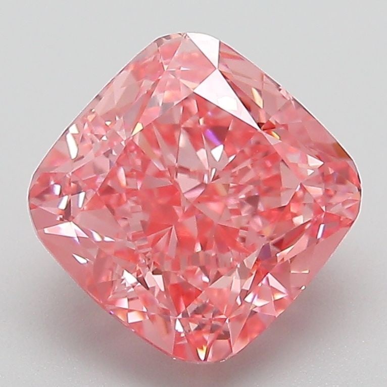 IGI Cushion Modified 3.08ct Fancy Vivid Pink VVS2 - Loose Lab Diamond: IGI Cushion Modified 3.08ct Fancy Vivid Pink VVS2 - Loose Lab Diamond Item Specifics: Source: This Is A Real Diamond Grown In A Lab Not Mined. Carat: 3.08 Cut: - Color: Fancy Vivid Pink Clarity: VVS2 