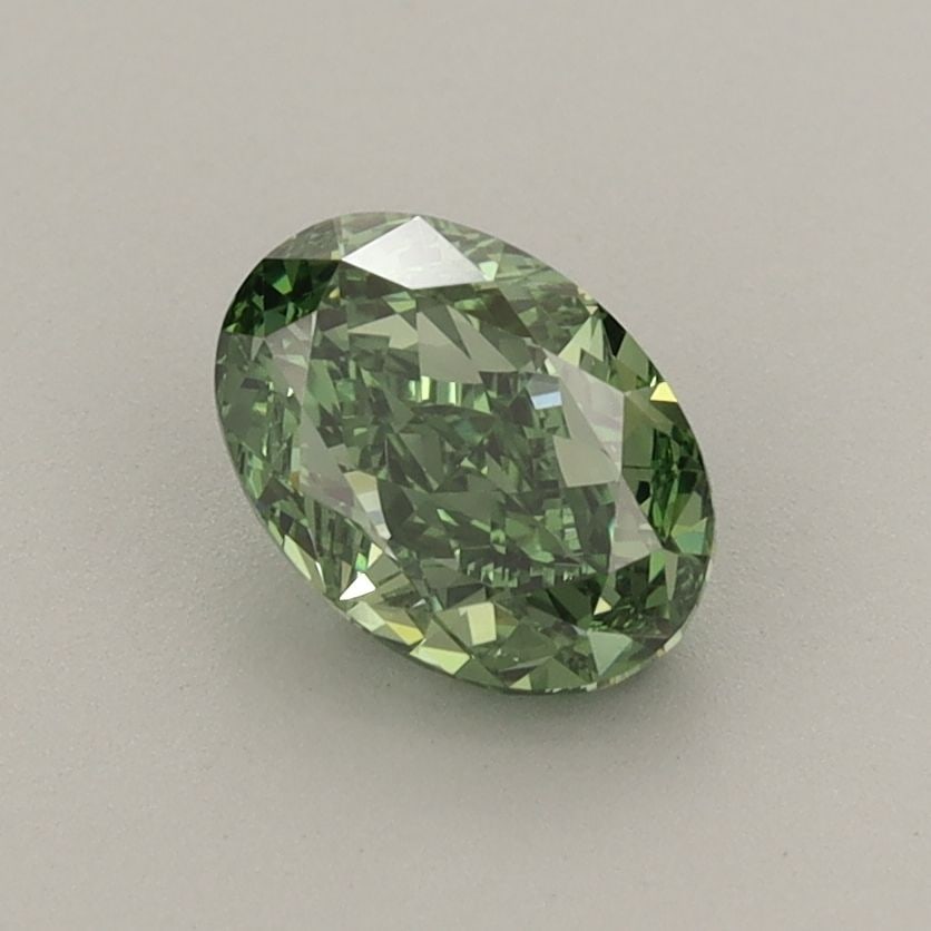 IGI Oval 1.06ct Fancy Vivid Green VVS1 - Loose Lab Diamond: IGI Oval 1.06ct Fancy Vivid Green VVS1 - Loose Lab Diamond Item Specifics: Source: This Is A Real Diamond Grown In A Lab Not Mined. Carat: 1.06 Cut: - Color: Fancy Vivid Green Clarity: VVS1 Polish: EX
