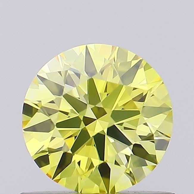 IGI Round 0.64ct Fancy Intense Yellow VVS1 - Ideal Loose Lab Diamond: IGI Round 0.64ct Fancy Intense Yellow VVS1 - Ideal Loose Lab Diamond Item Specifics: Source: This Is A Real Diamond Grown In A Lab Not Mined. Carat: 0.64 Cut: ID Color: Fancy Intense Yellow Clarity: V
