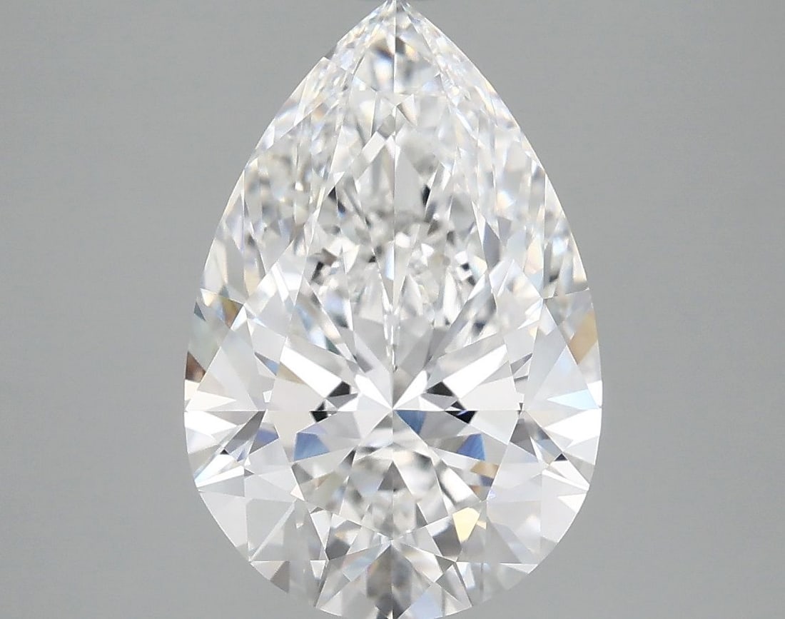 IGI Pear 4.1ct E VVS2 - Loose Lab Diamond (1 of 1)