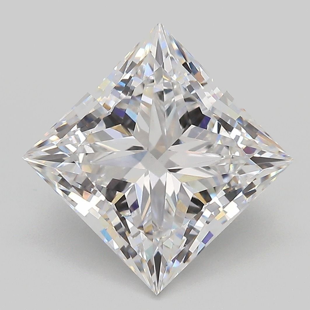 IGI Princess 5.09ct E VVS2 - Loose Lab Diamond: IGI Princess 5.09ct E VVS2 - Loose Lab Diamond Item Specifics: Source: This Is A Real Diamond Grown In A Lab Not Mined. Carat: 5.09 Cut: - Color: E Clarity: VVS2 Polish: EX Symmetry: EX Measurements: 