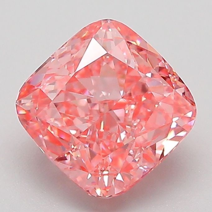 IGI Cushion Modified 2.09ct Fancy Vivid Pink VVS2 - Loose Lab Diamond: IGI Cushion Modified 2.09ct Fancy Vivid Pink VVS2 - Loose Lab Diamond Item Specifics: Source: This Is A Real Diamond Grown In A Lab Not Mined. Carat: 2.09 Cut: - Color: Fancy Vivid Pink Clarity: VVS2 