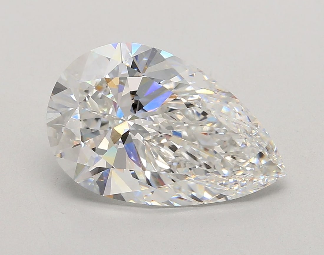 IGI Pear 5.05ct F VVS1 - Loose Lab Diamond: IGI Pear 5.05ct F VVS1 - Loose Lab Diamond Item Specifics: Source: This Is A Real Diamond Grown In A Lab Not Mined. Carat: 5.05 Cut: - Color: F Clarity: VVS1 Polish: EX Symmetry: EX Measurements: