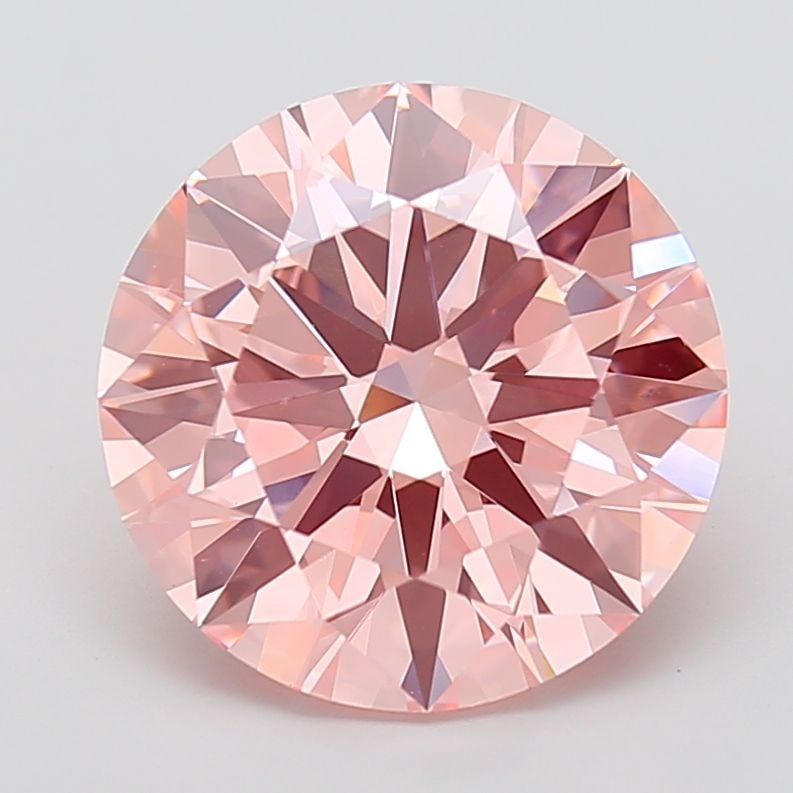 IGI Round 8.0ct Fancy Vivid Pink VVS2 - Loose Lab Diamond: IGI Round 8.0ct Fancy Vivid Pink VVS2 - Loose Lab Diamond Item Specifics: Source: This Is A Real Diamond Grown In A Lab Not Mined. Carat: 8.0 Cut: EX Color: Fancy Vivid Pink Clarity: VVS2 Polish: EX