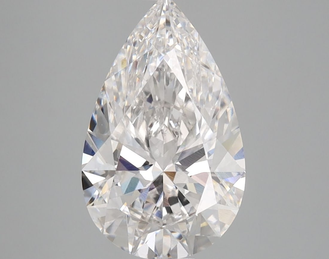 IGI Pear 2.58ct E VVS2 - Loose Lab Diamond: IGI Pear 2.58ct E VVS2 - Loose Lab Diamond Item Specifics: Source: This Is A Real Diamond Grown In A Lab Not Mined. Carat: 2.58 Cut: - Color: E Clarity: VVS2 Polish: EX Symmetry: EX Measurements: