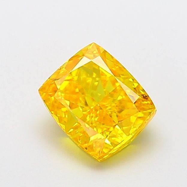Cushion Brilliant 2.05ct Fancy Vivid Yellow VVS2 - Loose Lab Diamond: Cushion Brilliant 2.05ct Fancy Vivid Yellow VVS2 - Loose Lab Diamond Item Specifics: Source: This Is A Real Diamond Grown In A Lab Not Mined. Carat: 2.05 Cut: - Color: Fancy Vivid Yellow Clarity: VVS2