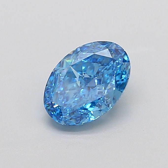 IGI Oval 2.19ct Fancy Vivid Blue VVS2 - Loose Lab Diamond: IGI Oval 2.19ct Fancy Vivid Blue VVS2 - Loose Lab Diamond Item Specifics: Source: This Is A Real Diamond Grown In A Lab Not Mined. Carat: 2.19 Cut: - Color: Fancy Vivid Blue Clarity: VVS2 Polish: EX S