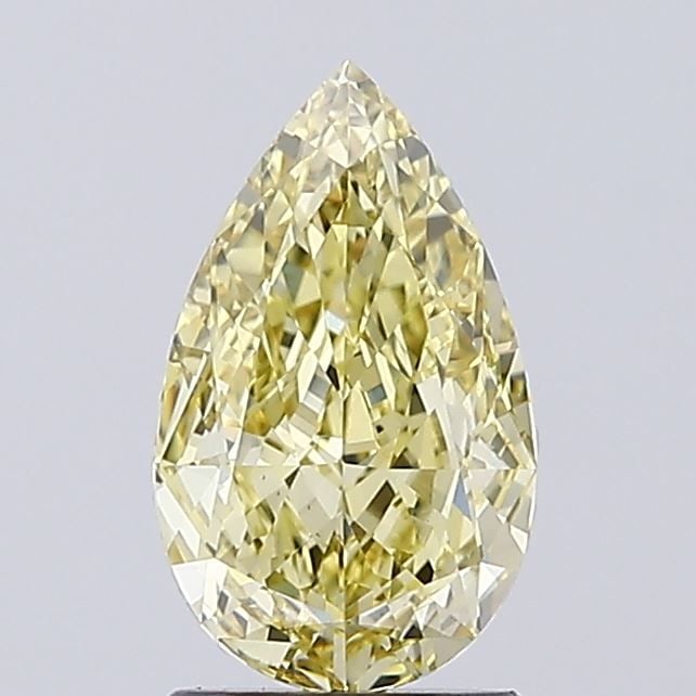 IGI Pear 2.07ct Fancy Intense Yellow VVS2 - Loose Lab Diamond: IGI Pear 2.07ct Fancy Intense Yellow VVS2 - Loose Lab Diamond Item Specifics: Source: This Is A Real Diamond Grown In A Lab Not Mined. Carat: 2.07 Cut: - Color: Fancy Intense Yellow Clarity: VVS2 Poli