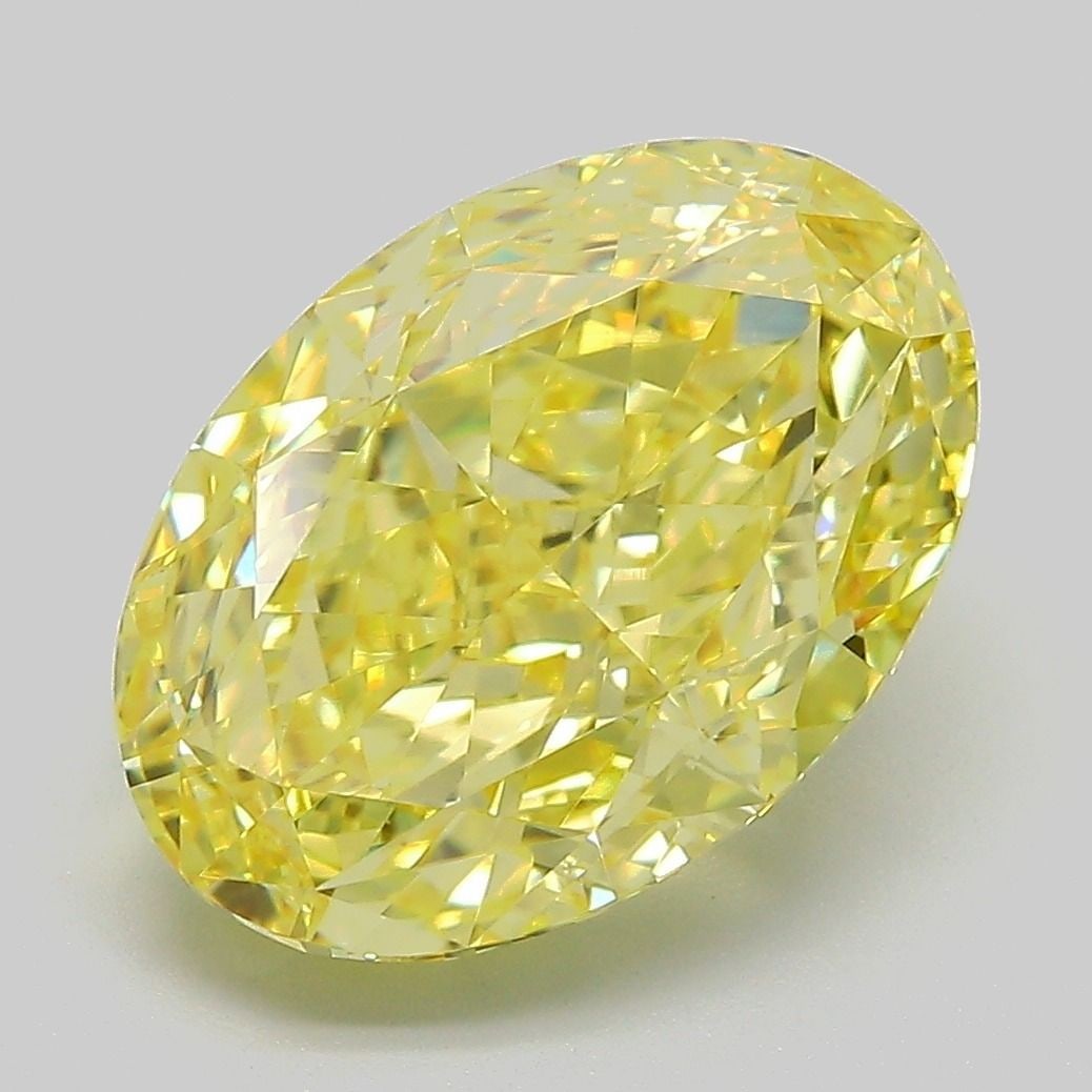 IGI Oval 5.62ct Fancy Vivid Yellow VVS2 - Loose Lab Diamond: IGI Oval 5.62ct Fancy Vivid Yellow VVS2 - Loose Lab Diamond Item Specifics: Source: This Is A Real Diamond Grown In A Lab Not Mined. Carat: 5.62 Cut: - Color: Fancy Vivid Yellow Clarity: VVS2 Polish: 