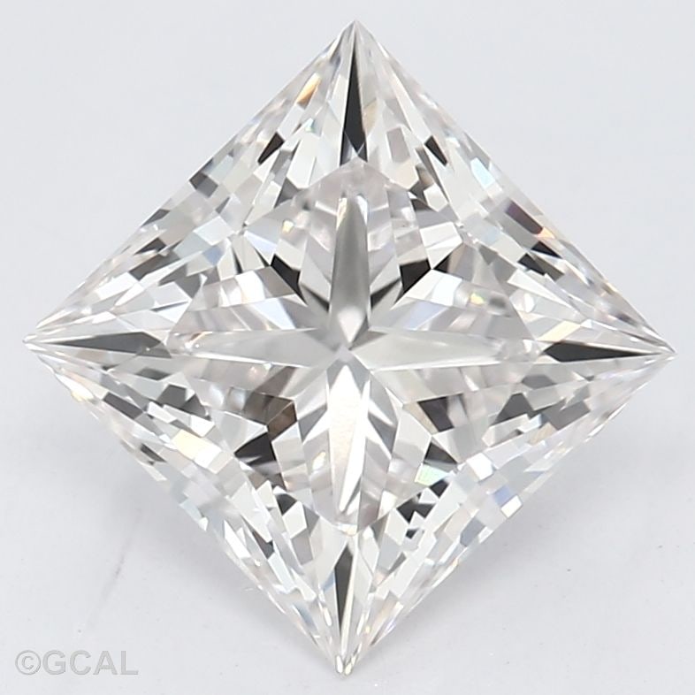 GCAL Princess 1.55ct G VVS2 - Loose Lab Diamond: GCAL Princess 1.55ct G VVS2 - Loose Lab Diamond Item Specifics: Source: This Is A Real Diamond Grown In A Lab Not Mined. Carat: 1.55 Cut: - Color: G Clarity: VVS2 Polish: EX Symmetry: VG Measurements: