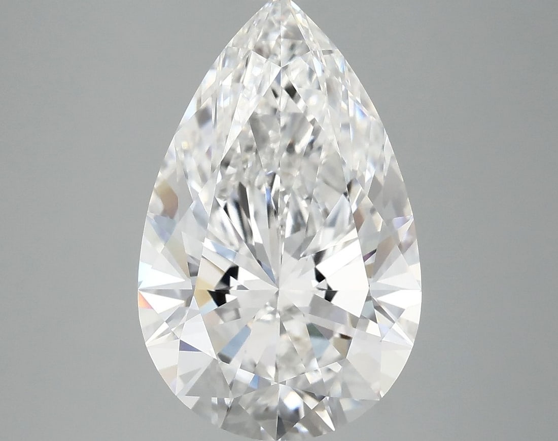 IGI Pear 5.1ct E VVS2 - Loose Lab Diamond: IGI Pear 5.1ct E VVS2 - Loose Lab Diamond Item Specifics: Source: This Is A Real Diamond Grown In A Lab Not Mined. Carat: 5.1 Cut: - Color: E Clarity: VVS2 Polish: EX Symmetry: EX Measurements: