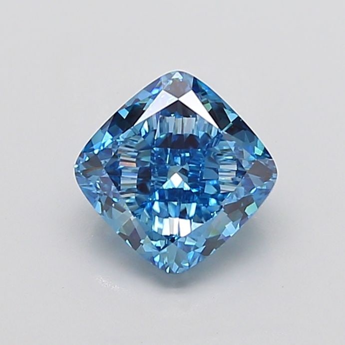IGI Cushion Modified 2.77ct Fancy Vivid Blue VVS2 - Loose Lab Diamond: IGI Cushion Modified 2.77ct Fancy Vivid Blue VVS2 - Loose Lab Diamond Item Specifics: Source: This Is A Real Diamond Grown In A Lab Not Mined. Carat: 2.77 Cut: - Color: Fancy Vivid Blue Clarity: VVS2 