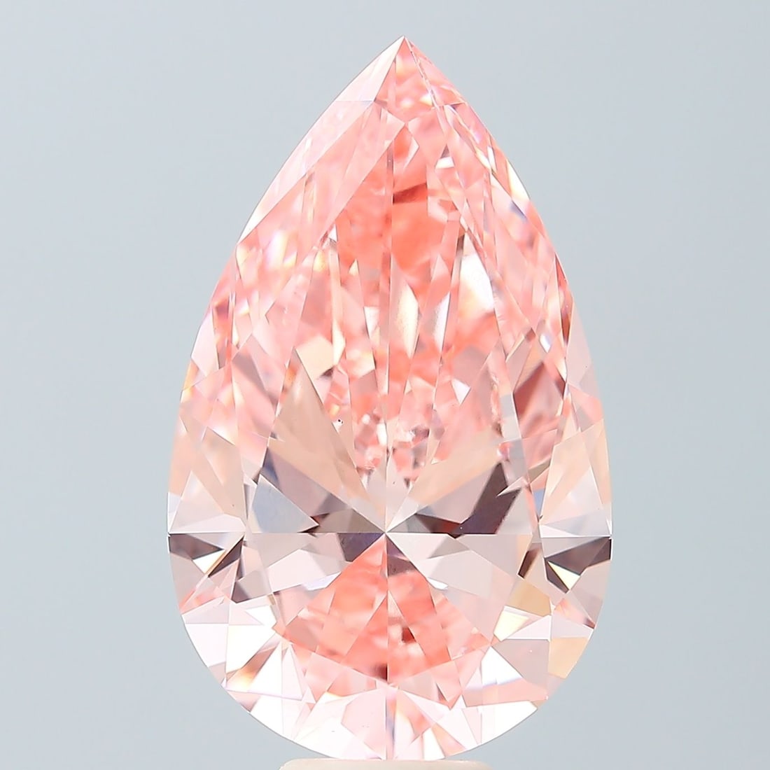 IGI Pear 10.0ct Fancy Vivid Pink VVS2 - Loose Lab Diamond: IGI Pear 10.0ct Fancy Vivid Pink VVS2 - Loose Lab Diamond Item Specifics: Source: This Is A Real Diamond Grown In A Lab Not Mined. Carat: 10.0 Cut: - Color: Fancy Vivid Pink Clarity: VVS2 Polish: EX S