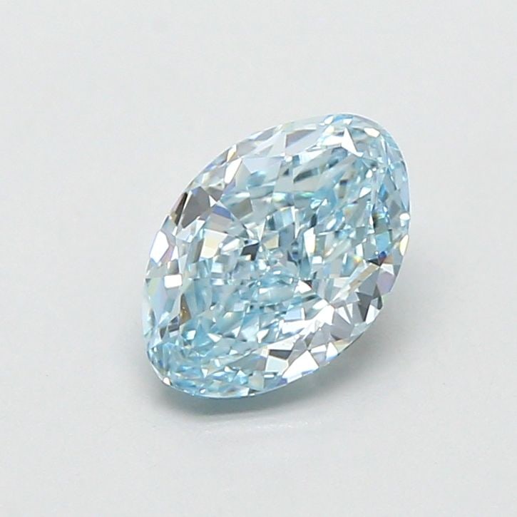IGI Oval 1.03ct Fancy Vivid Blue VVS2 - Loose Lab Diamond: IGI Oval 1.03ct Fancy Vivid Blue VVS2 - Loose Lab Diamond Item Specifics: Source: This Is A Real Diamond Grown In A Lab Not Mined. Carat: 1.03 Cut: - Color: Fancy Vivid Blue Clarity: VVS2 Polish: VG S