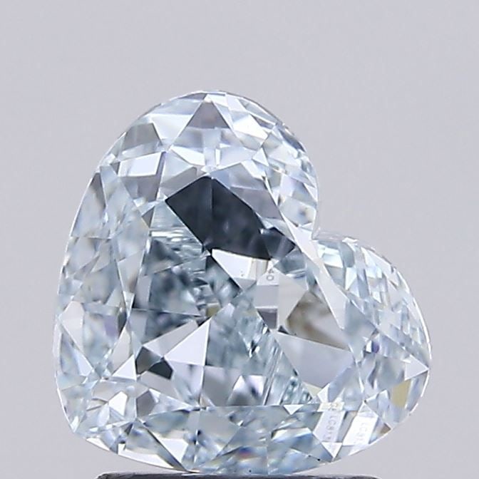 IGI Heart 2.09ct Fancy Greenish Blue VVS2 - Loose Lab Diamond: IGI Heart 2.09ct Fancy Greenish Blue VVS2 - Loose Lab Diamond Item Specifics: Source: This Is A Real Diamond Grown In A Lab Not Mined. Carat: 2.09 Cut: - Color: Fancy Greenish Blue Clarity: VVS2 Polis