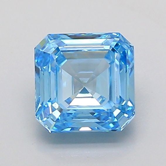 IGI Asscher 1.07ct Fancy Vivid Blue VVS2 - Loose Lab Diamond: IGI Asscher 1.07ct Fancy Vivid Blue VVS2 - Loose Lab Diamond Item Specifics: Source: This Is A Real Diamond Grown In A Lab Not Mined. Carat: 1.07 Cut: - Color: Fancy Vivid Blue Clarity: VVS2 Polish: V