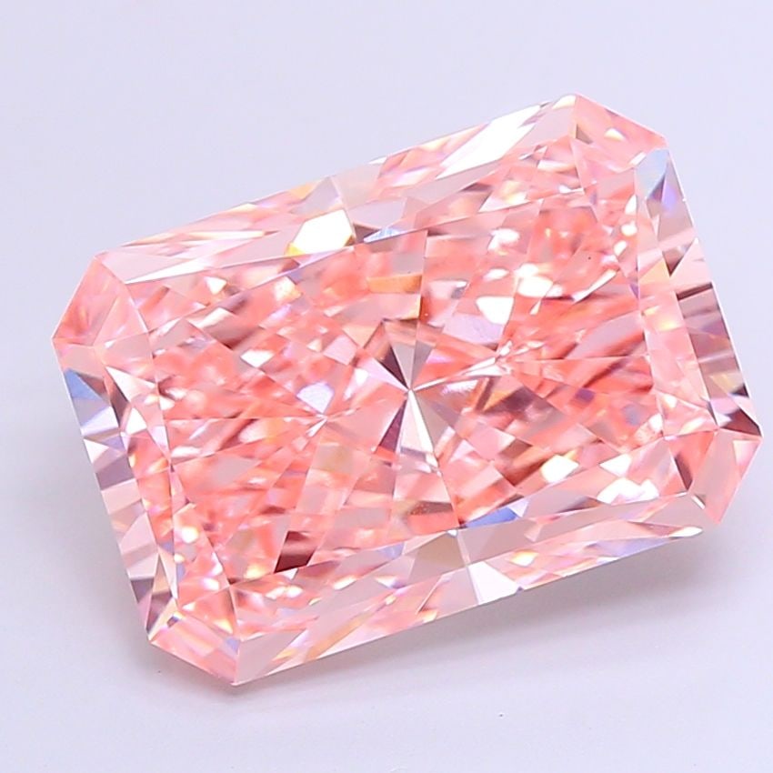 IGI Radiant 7.04ct Fancy Vivid Pink VVS2 - Loose Lab Diamond: IGI Radiant 7.04ct Fancy Vivid Pink VVS2 - Loose Lab Diamond Item Specifics: Source: This Is A Real Diamond Grown In A Lab Not Mined. Carat: 7.04 Cut: - Color: Fancy Vivid Pink Clarity: VVS2 Polish: