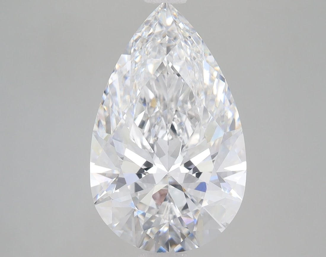 IGI Pear 5.09ct E VVS2 - Loose Lab Diamond: IGI Pear 5.09ct E VVS2 - Loose Lab Diamond Item Specifics: Source: This Is A Real Diamond Grown In A Lab Not Mined. Carat: 5.09 Cut: - Color: E Clarity: VVS2 Polish: EX Symmetry: EX Measurements: 15.5