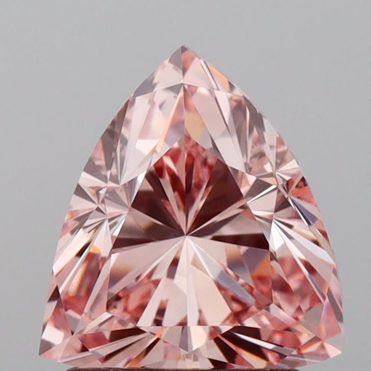 IGI Triangular 1.36ct Fancy Intense Pink VVS2 - Loose Lab Diamond (1 of 1)
