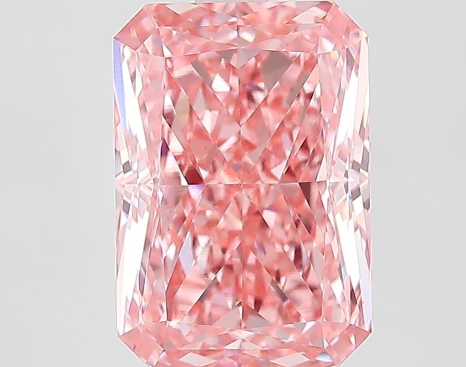 IGI Radiant 4.08ct Fancy Vivid Pink VVS2 - Loose Lab Diamond: IGI Radiant 4.08ct Fancy Vivid Pink VVS2 - Loose Lab Diamond Item Specifics: Source: This Is A Real Diamond Grown In A Lab Not Mined. Carat: 4.08 Cut: - Color: Fancy Vivid Pink Clarity: VVS2 Polish: E