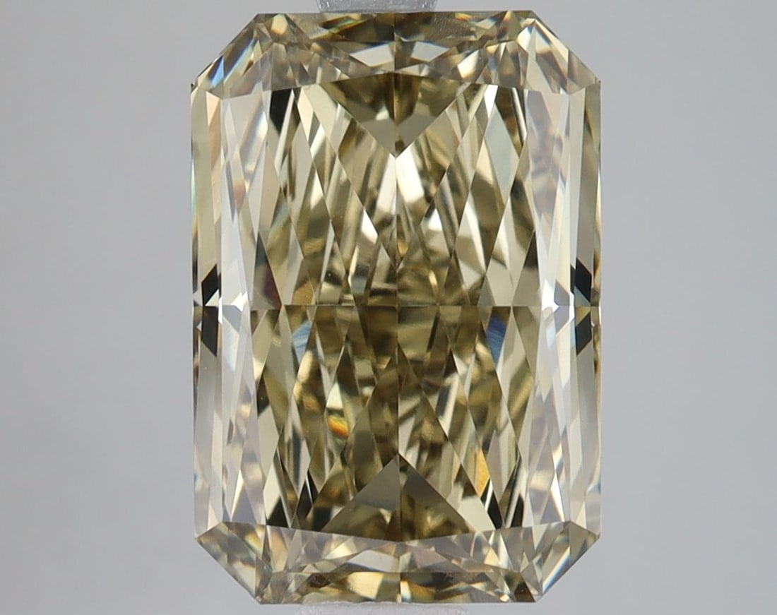 IGI Radiant 5.5ct Fancy Gray Yellow VVS2 - Loose Lab Diamond: IGI Radiant 5.5ct Fancy Gray Yellow VVS2 - Loose Lab Diamond Item Specifics: Source: This Is A Real Diamond Grown In A Lab Not Mined. Carat: 5.5 Cut: - Color: Fancy Gray Yellow Clarity: VVS2 Polish: E