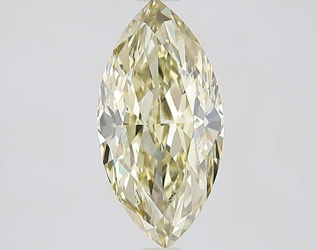 IGI Marquise 2.62ct Fancy Light Yellow VVS2 - Loose Lab Diamond: IGI Marquise 2.62ct Fancy Light Yellow VVS2 - Loose Lab Diamond Item Specifics: Source: This Is A Real Diamond Grown In A Lab Not Mined. Carat: 2.62 Cut: - Color: Fancy Light Yellow Clarity: VVS2 Poli